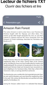 Lecteur de tous les documents screenshot