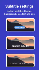Lecteur Vidéo avec Sous Titres screenshot