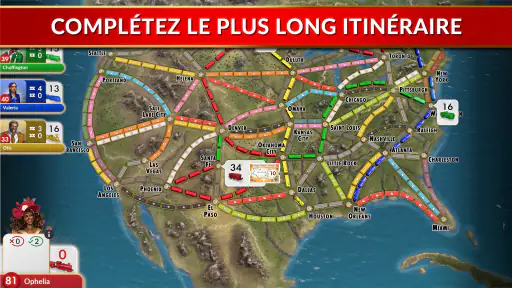 Les Aventuriers du Rail® screenshot