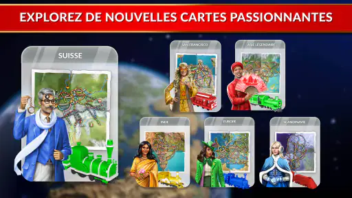 Les Aventuriers du Rail® screenshot