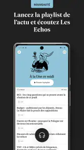 Les Echos, actualités éco screenshot