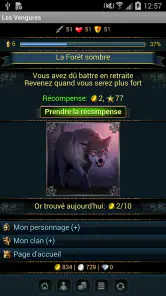 Les Vengeurs screenshot
