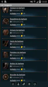 Les Vengeurs screenshot