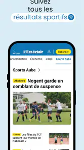 L’Est éclair  – Actu en direct screenshot