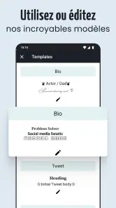 Lettre Fonts - Texte Stylisé screenshot