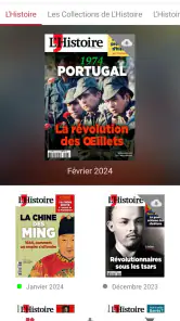 L'Histoire Magazine screenshot
