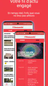 L'Humanité - Le journal screenshot
