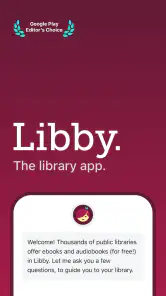 Libby, créé par OverDrive screenshot