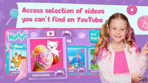 Like Nastya: Jeux et Vidéos screenshot