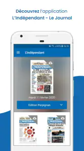 L'independant, Le Journal screenshot