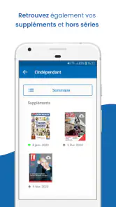 L'independant, Le Journal screenshot
