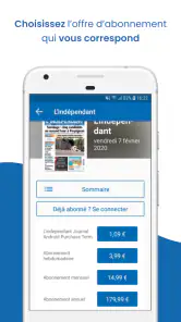 L'independant, Le Journal screenshot