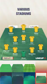 LINEUP11: Football Lineup screenshot