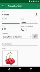 Liste de courses - SoftList screenshot