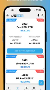 LiveTrail screenshot