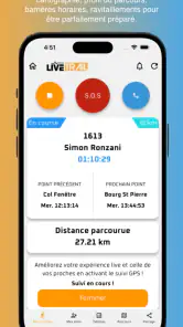 LiveTrail screenshot