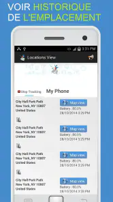 Localiser portable par numéro screenshot