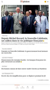 l'Opinion screenshot