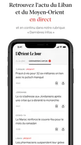 L'Orient-Le Jour (OLJ) screenshot
