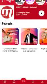 M Radio chansons francaises screenshot