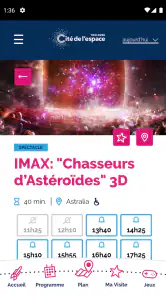 Ma Cité de l'espace screenshot