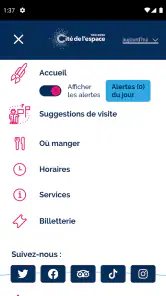 Ma Cité de l'espace screenshot