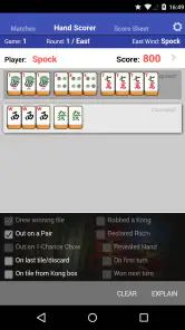 Mahjong Helper & Calculator screenshot