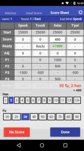 Mahjong Helper & Calculator screenshot