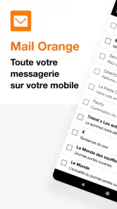 Mail Orange - Messagerie email screenshot