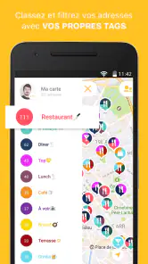 Mapstr screenshot