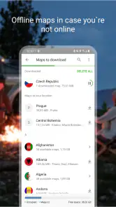 Mapy.com: maps & navigation screenshot