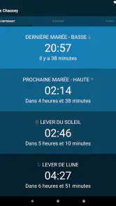 Marées proches de moi screenshot
