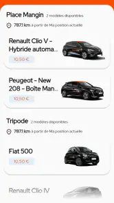 marguerite Autopartage Nantes screenshot