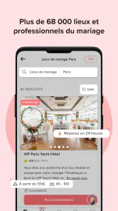 Mariages.net screenshot