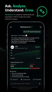 MarketLens AI: Analyse Actions screenshot