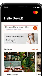 Mastercard Travel Pass screenshot