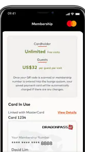 Mastercard Travel Pass screenshot