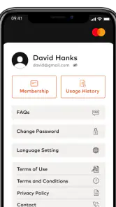 Mastercard Travel Pass screenshot