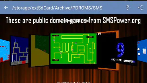 MasterGear - SMS/GG Emulator screenshot