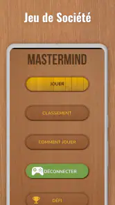 Mastermind Jeu de Société screenshot