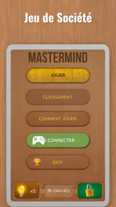 Mastermind Jeu de Société screenshot