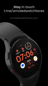 Material 4: Watch face screenshot