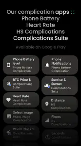 Material 4: Watch face screenshot