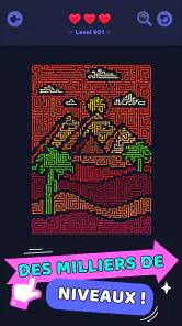 Maze Master: Défi Couleur screenshot