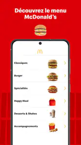 McDonald’s App Antilles Guyane screenshot