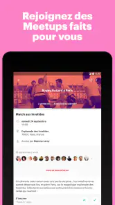 Meetup : événements locaux screenshot