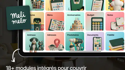 Melimelo - Gestion de foyer screenshot