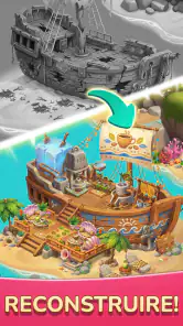 Merge Age: Le Refuge de Pierre screenshot