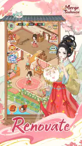 Merge Teahouse screenshot