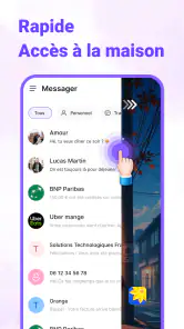 Messages : SMS Accueil screenshot